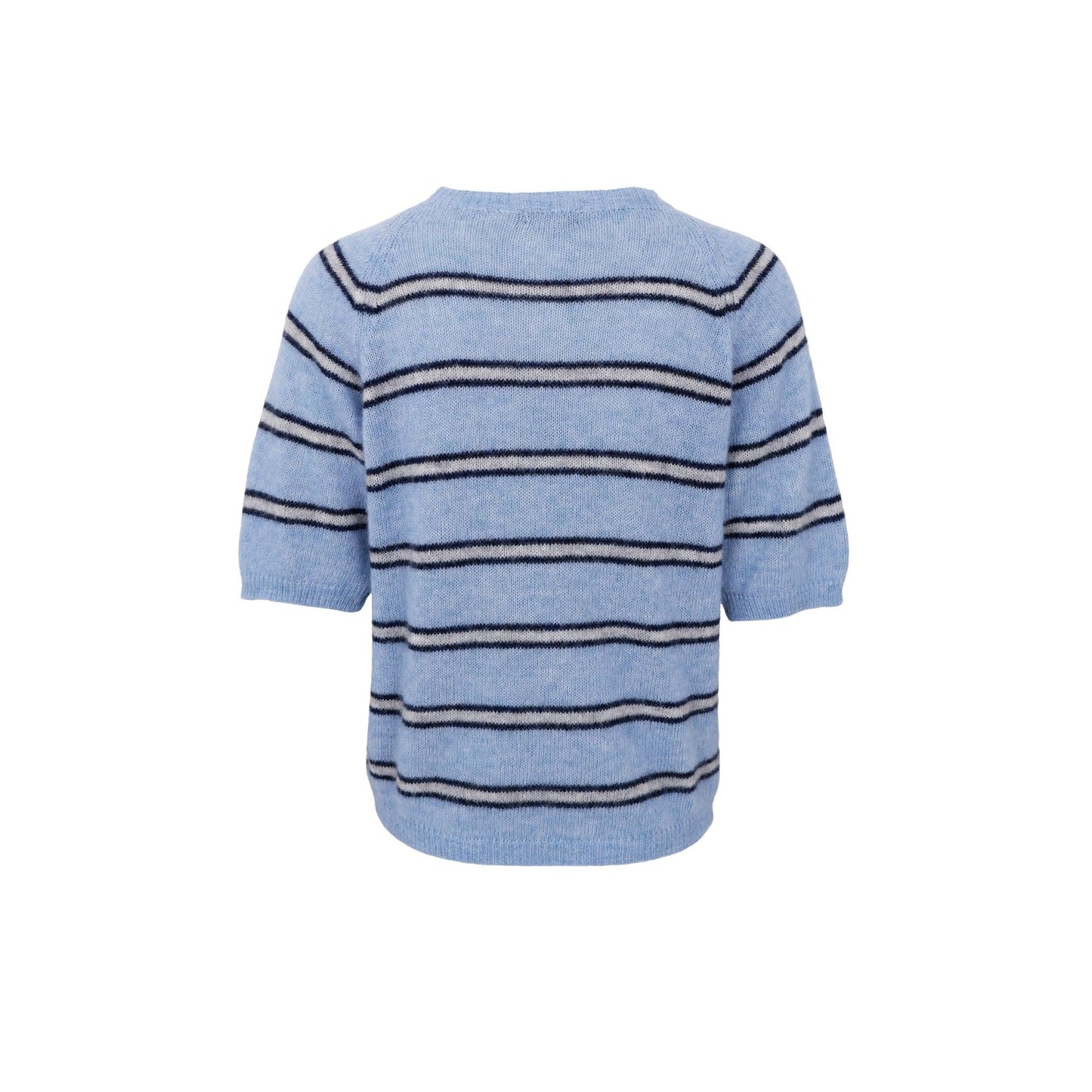 Dell Striped Jumper | Blue Marine Jumper Black Colour