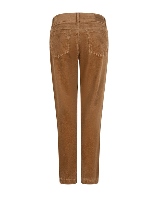 Diana Cord Trousers | Almond Pants Red Button