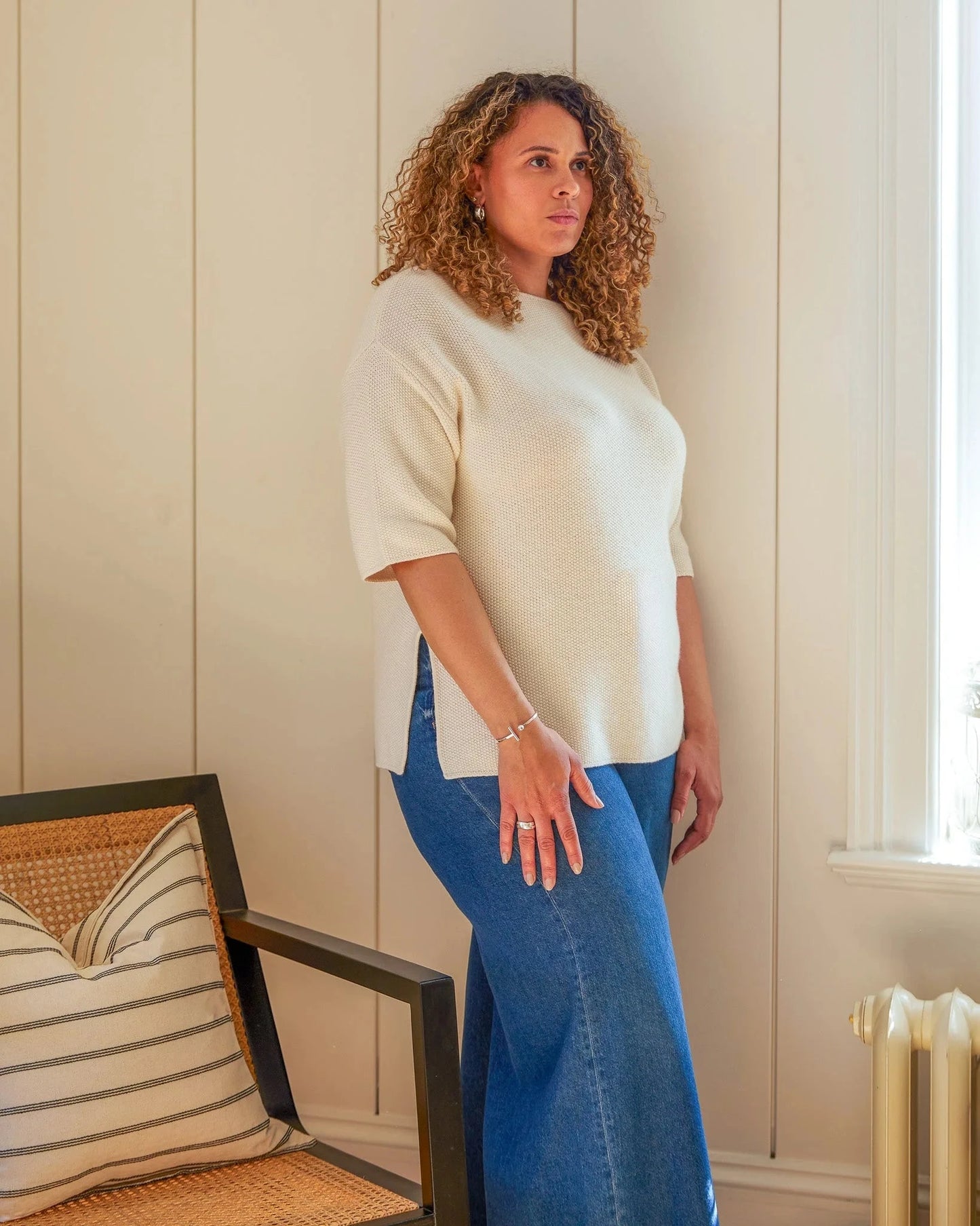 Elisa Jumper | Cream Shirts & Tops Chalk