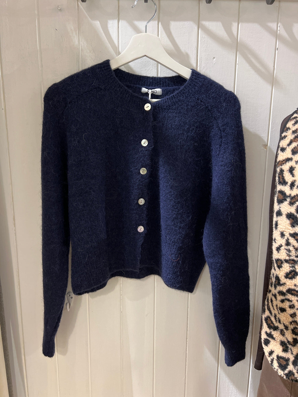 Etta Cardigan | 10 Colours Jumper Miss Sugar Navy