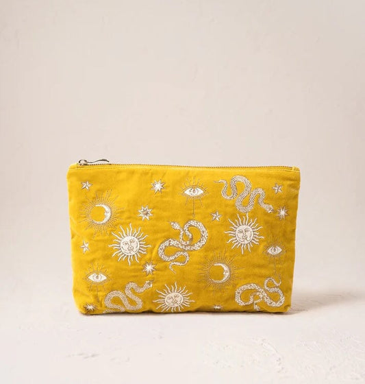 Everyday Pouch | Alchemy | Mustard Yellow Purse Elizabeth Scarlett