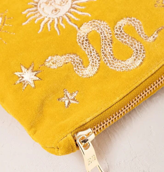 Everyday Pouch | Alchemy | Mustard Yellow Purse Elizabeth Scarlett