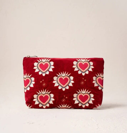 Everyday Pouch | Enchanted Heart Scatter | Rouge Purse Elizabeth Scarlett