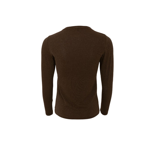 Faye Lurex Blouse | Chocolate Shirts & Tops Black Colour