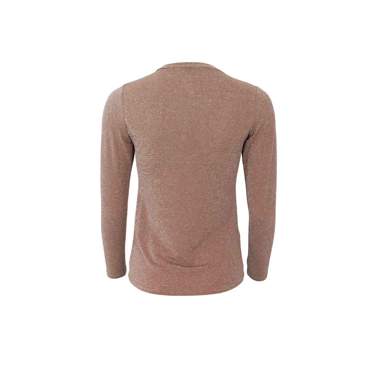 Faye Lurex Blouse | Golden Taupe Shirts & Tops Black Colour