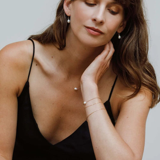 Fine Cord Necklace | Pearl Necklaces Wanderlust Life