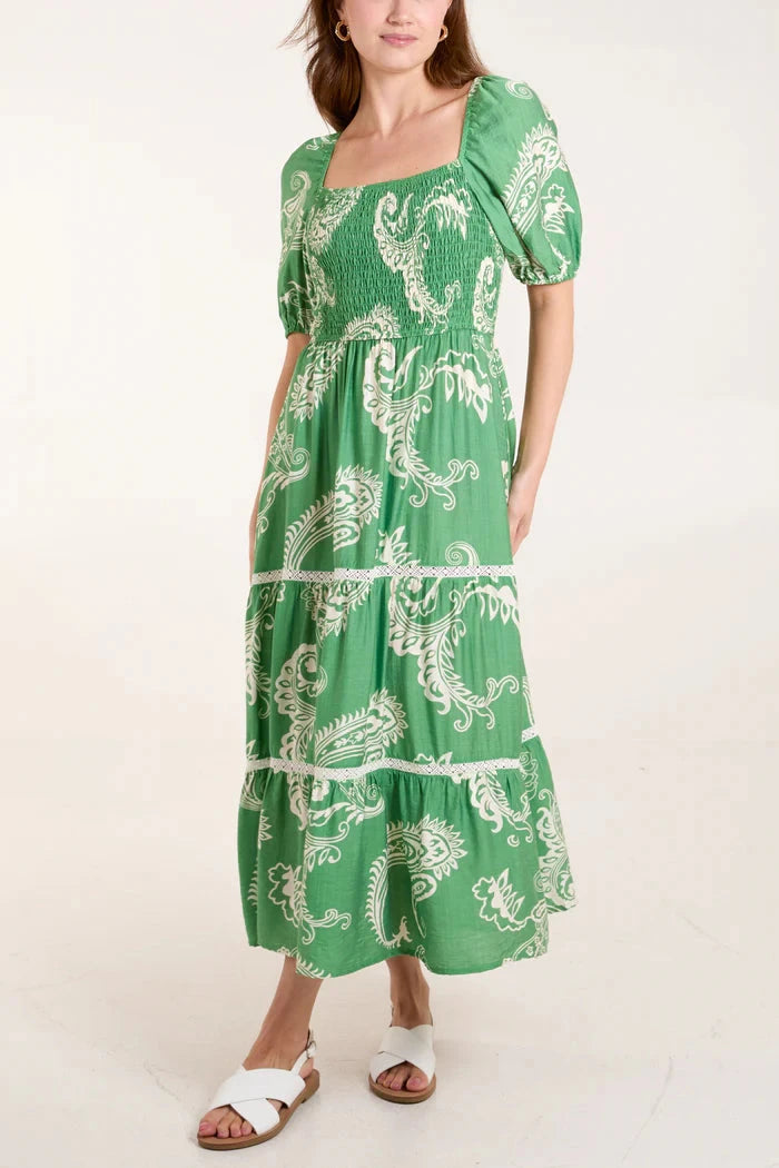 Flora Dress | Green Dresses London Collection