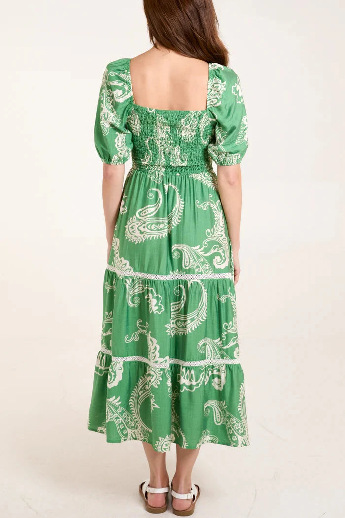 Flora Dress | Green Dresses London Collection