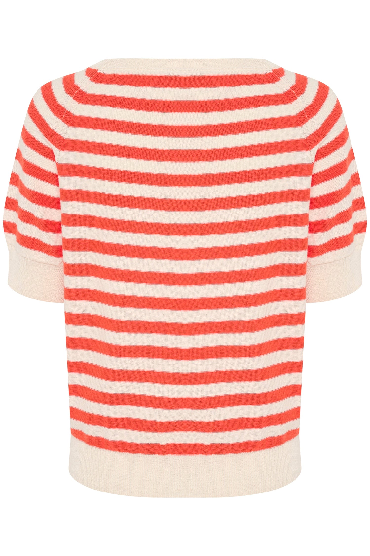 Glennie Top | Mandarin Red Stripe Cardigan Part Two 
