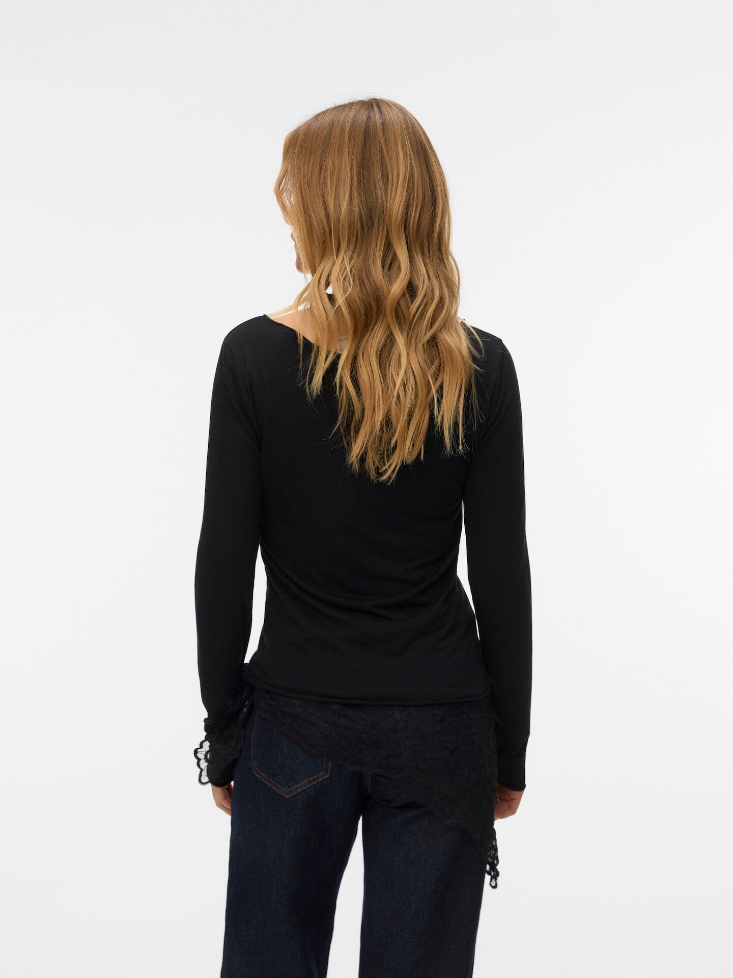 Glesha Boatneck Top | Black Shirts & Tops Aware