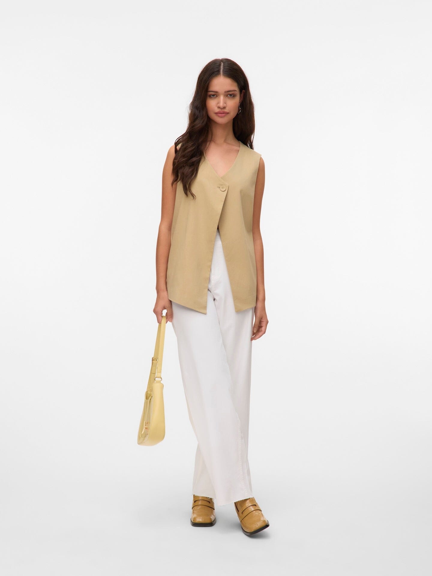Goody Vest | Twill Melange Shirts & Tops Vero Moda