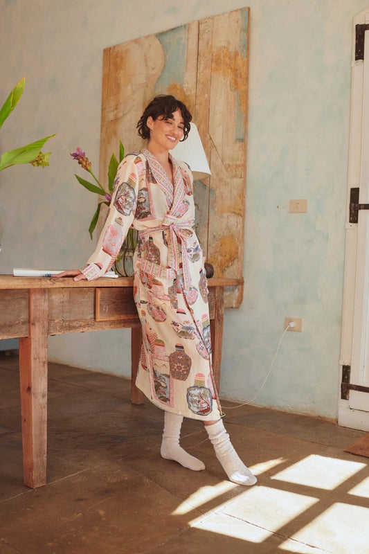 Gown | Perfume Bottles | Blush Dressing Gown One Hundred Stars