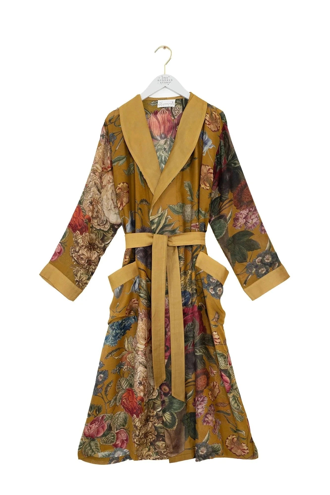 Gown | Primula Gold Dressing Gown One Hundred Stars