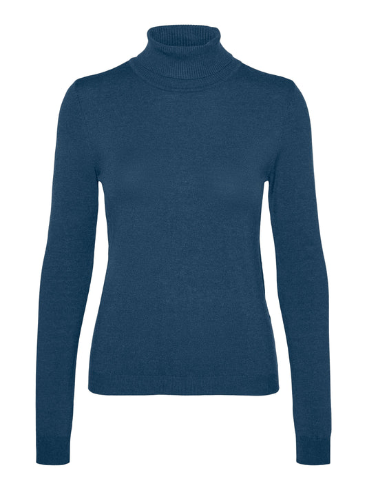 Happiness Rollneck | Dark Denim Sweater Vero Moda