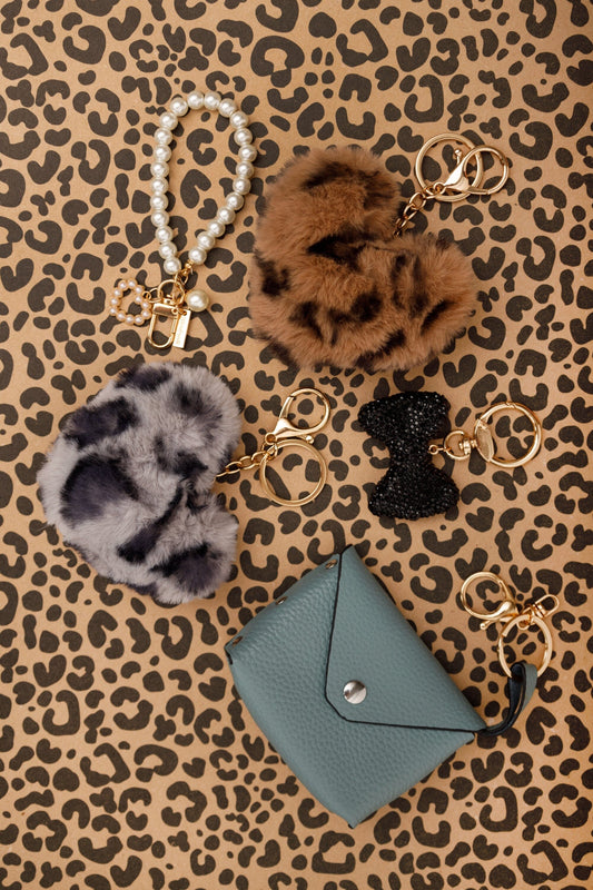 Heart Soft Keyring | 2 Colours Keyring Black Colour