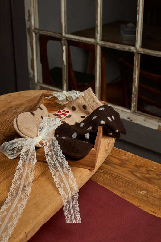 Heather Sock | 2 Colours Socks Black Colour