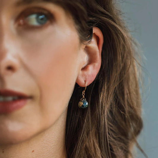 Isla Drop Earrings | Marcasite Earrings Wanderlust Life
