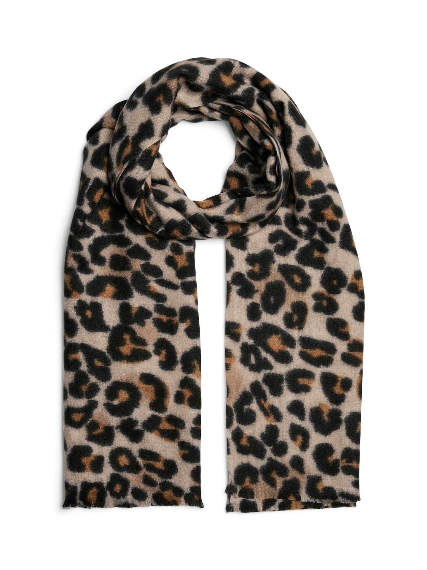 Jorna Scarf | Black Leo Scarves Pieces