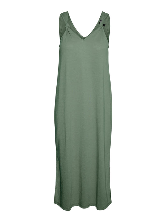 Joy Knot Dress | Hedge Green Dresses Vero Moda 