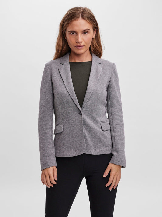Julia Blazer | Dark Grey Coats & Jackets Vero Moda
