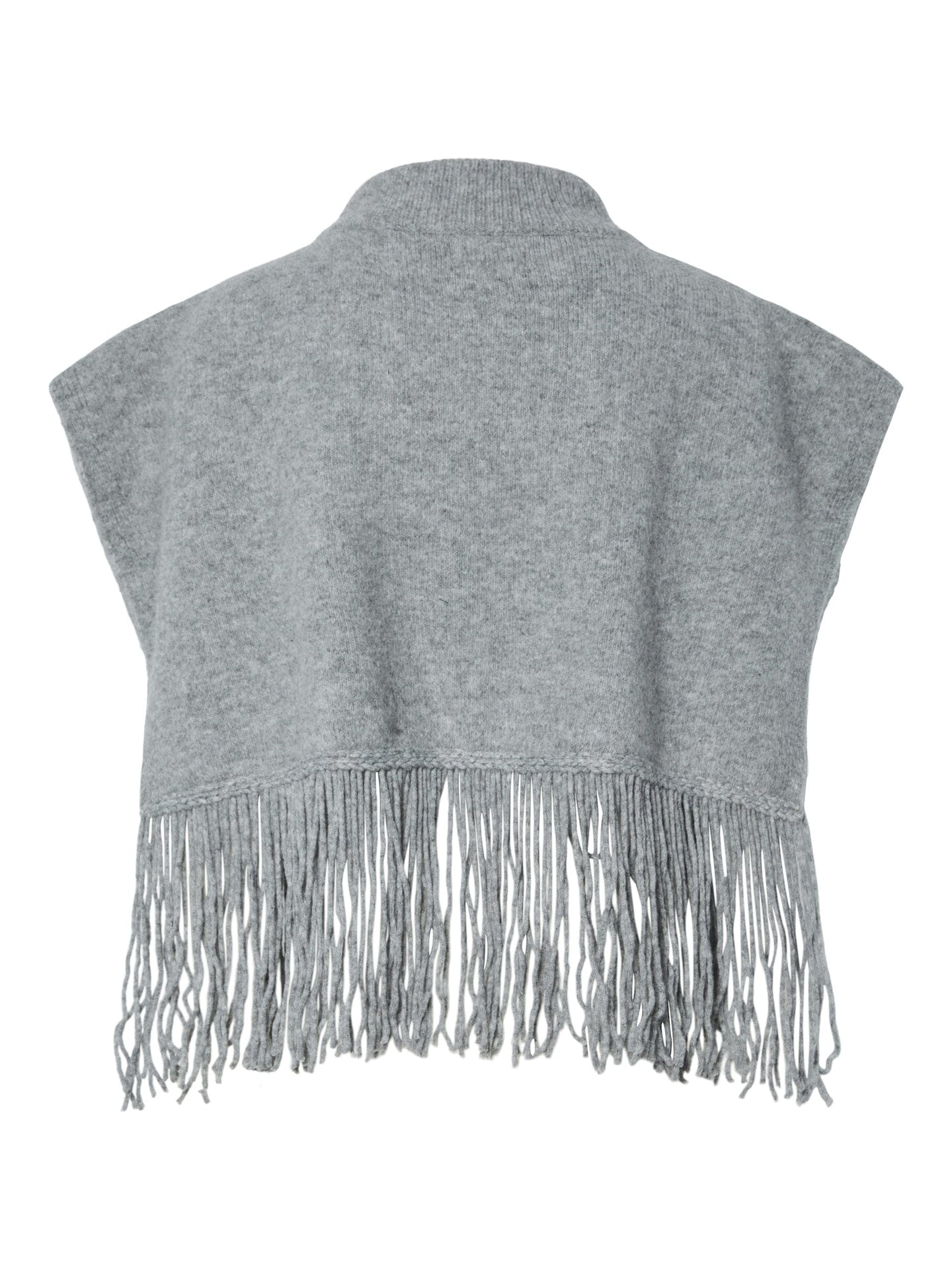 Julle Poncho | Light Grey Waistcoat Pieces