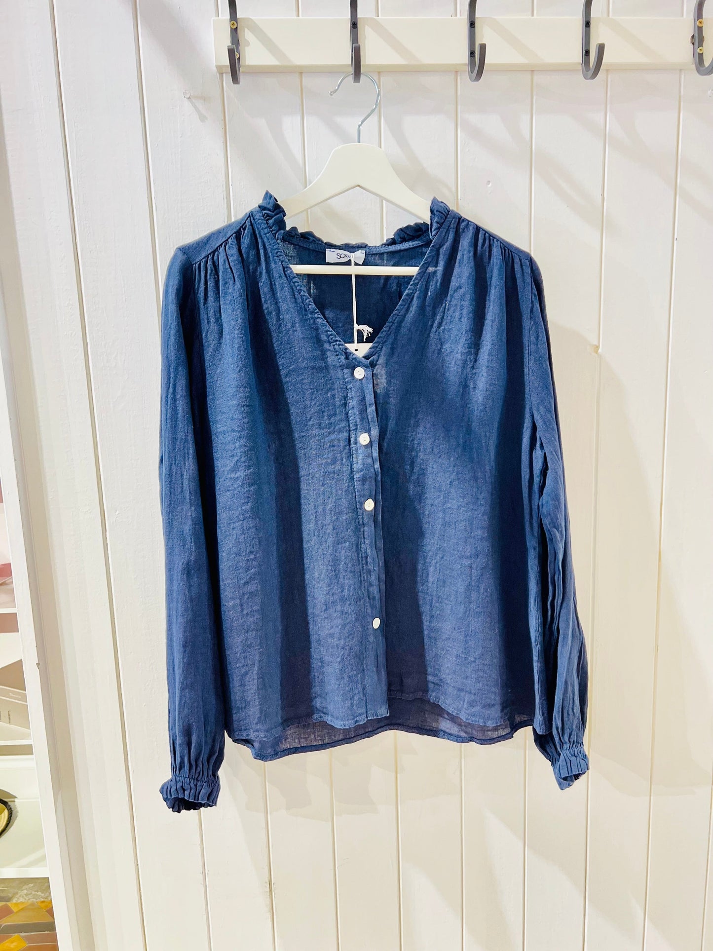Kay Shirt | 6 Colours Top Miss Sugar Navy