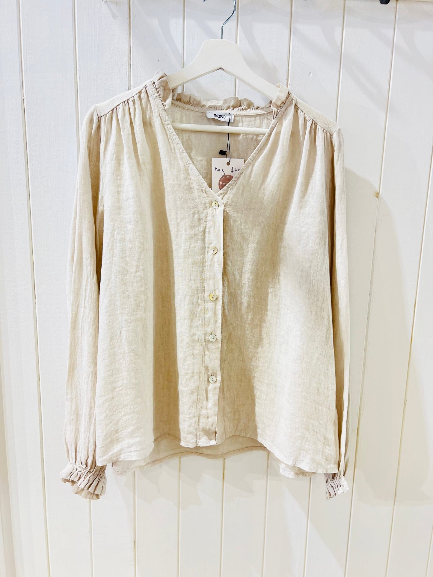 Kay Shirt | 6 Colours Top Miss Sugar Sand