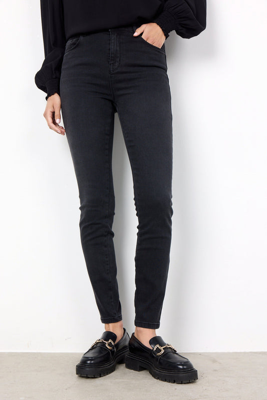 Kimberley Patrizia Jeans | Dark Grey Denim Jeans Soya Concept