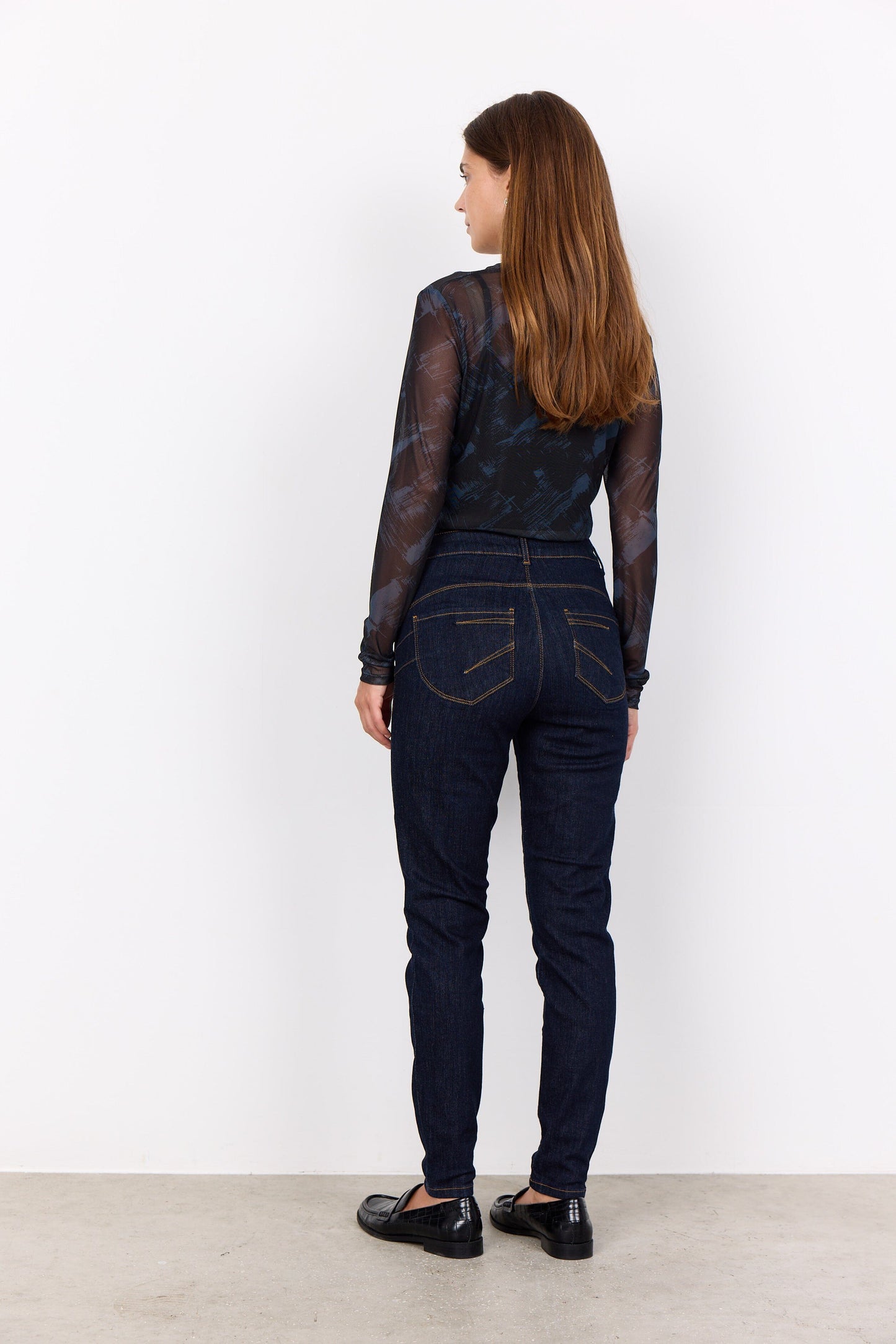 Kimberley Patrizia Jeans | Raw Blue Denim Jeans Soya Concept