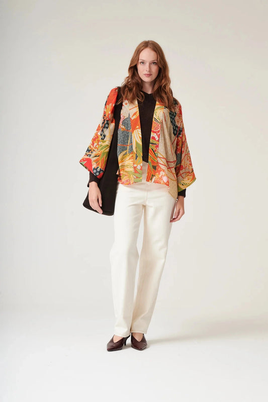 Kimono | Fans | Scarlet Casual Kimonos One Hundred Stars