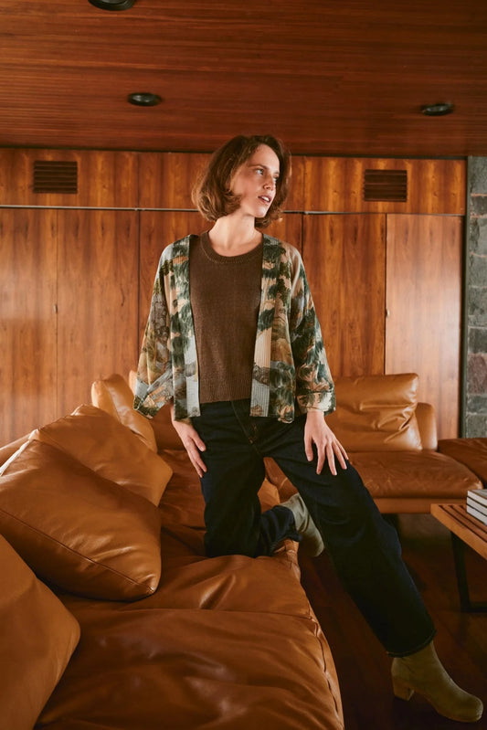 Kimono | Rivers and Trees | Natural Casual Kimonos One Hundred Stars