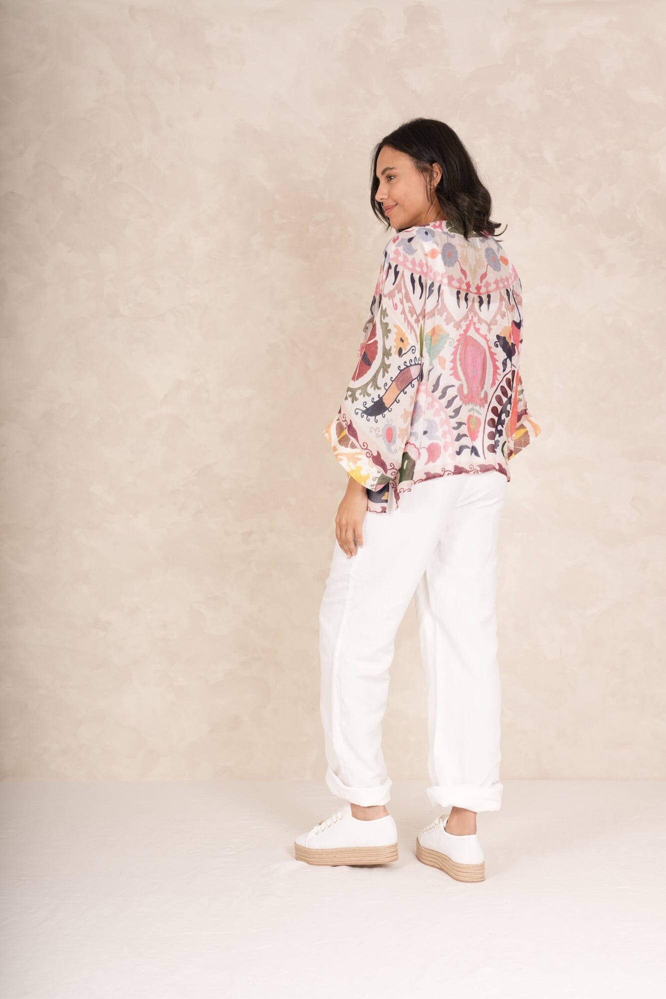 Kimono | Susani | Pink Casual Kimonos One Hundred Stars