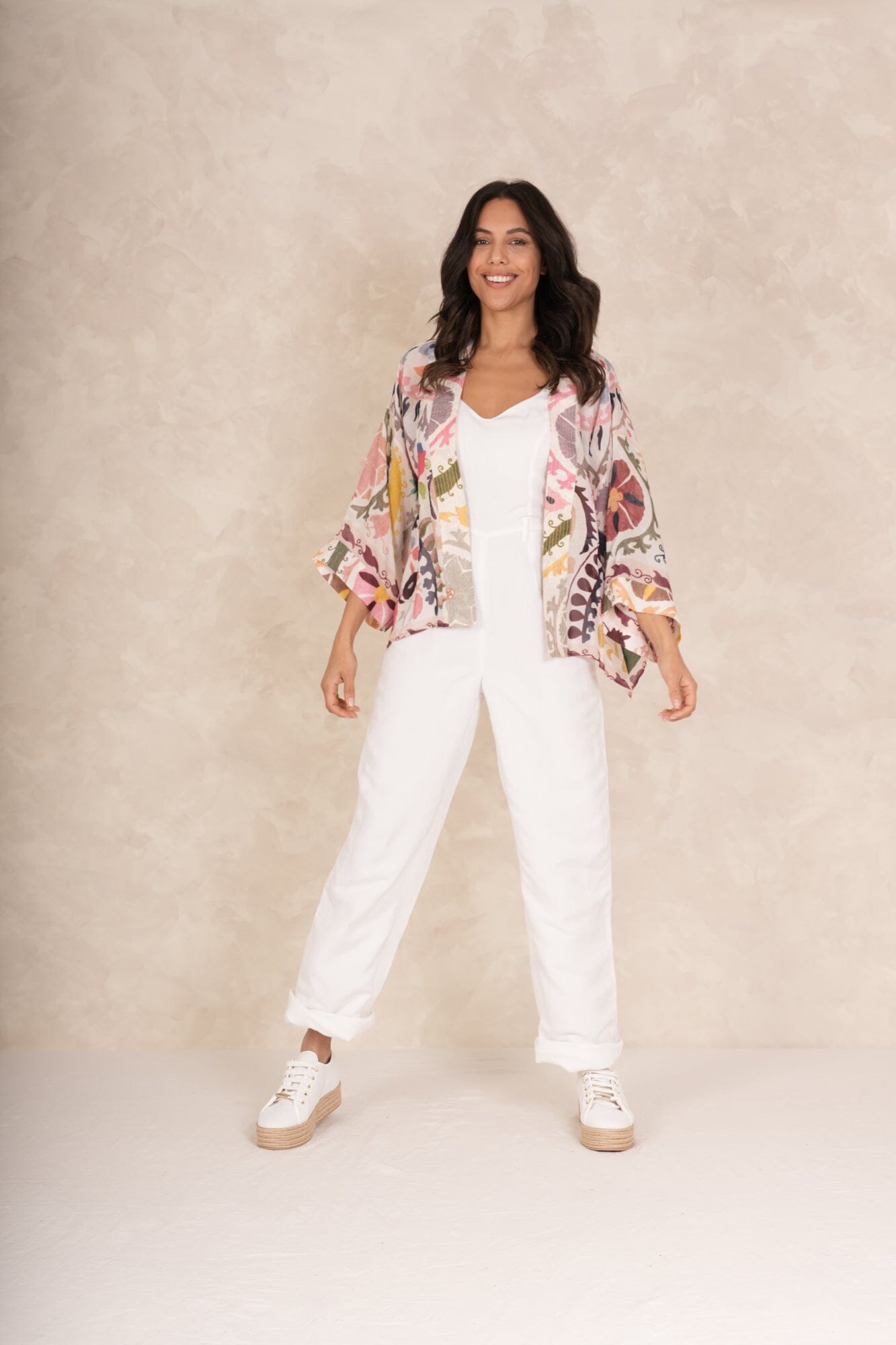 Kimono | Susani | Pink Casual Kimonos One Hundred Stars