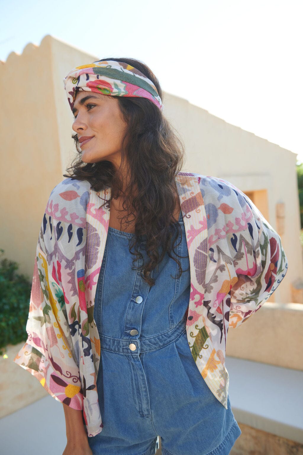 Kimono | Susani | Pink Casual Kimonos One Hundred Stars