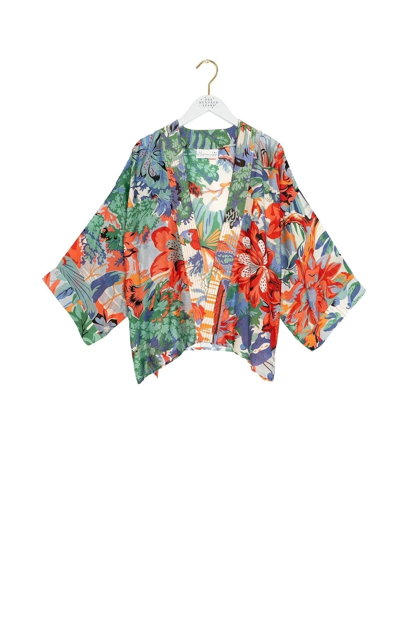 Kimono | Tropicana | Blue Kimonos One Hundred Stars