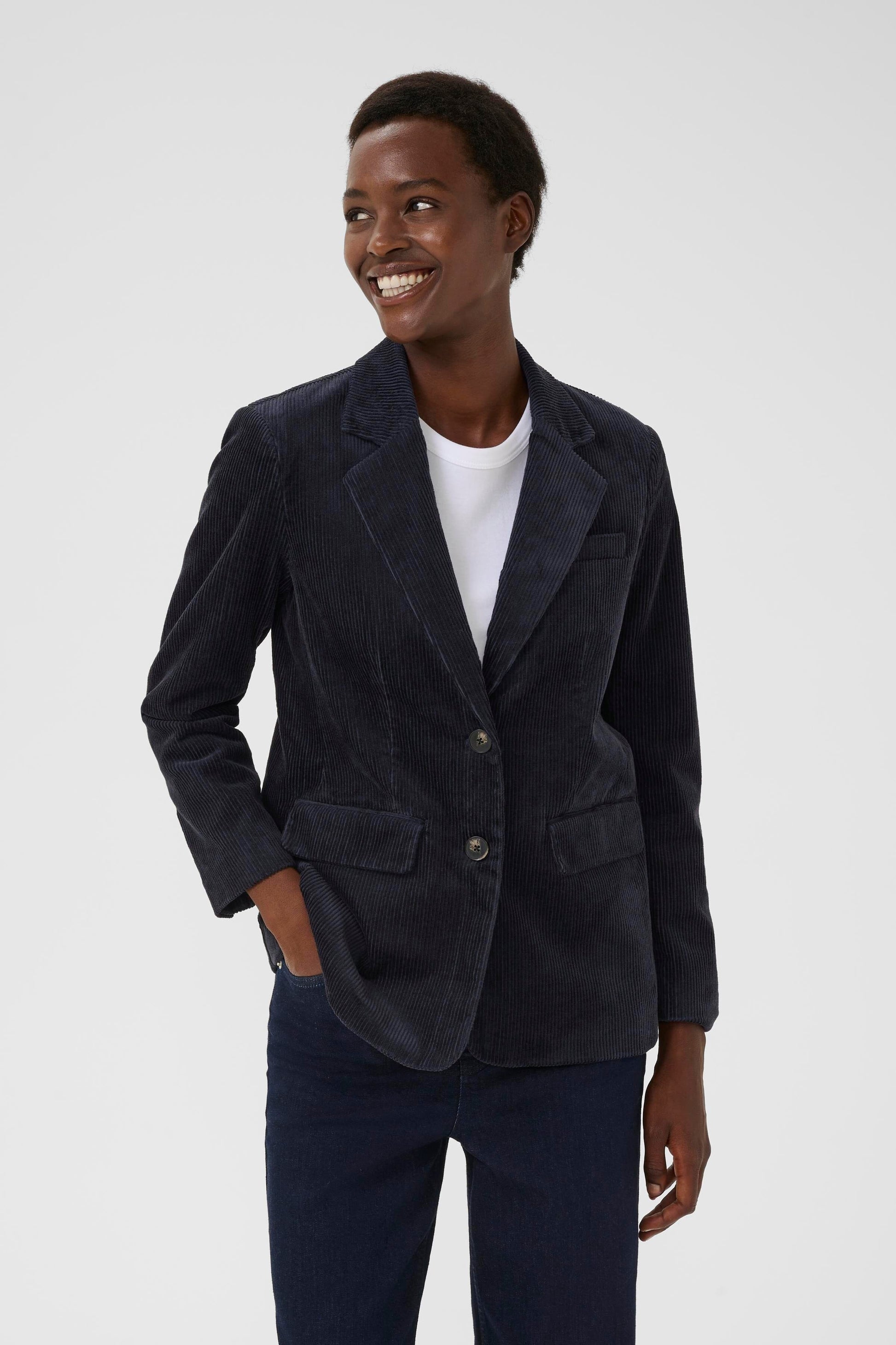 Leni Blazer | Dark Navy Blazer Part Two
