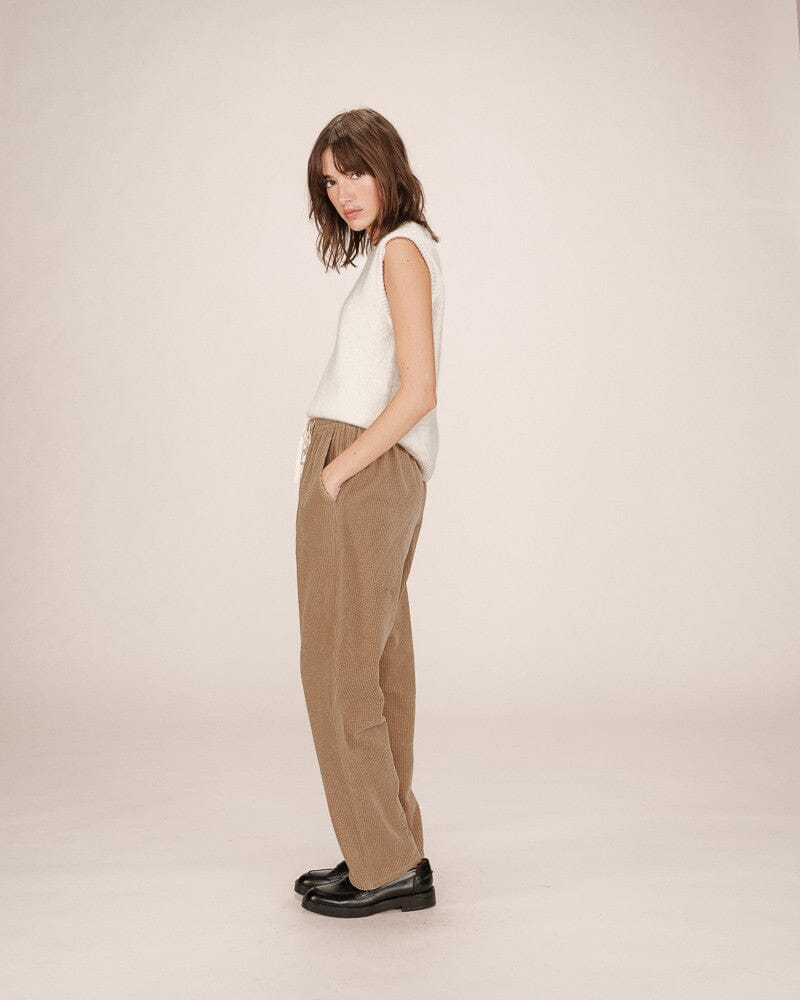 Liberty Trousers | Greige Pants Grace and Mila