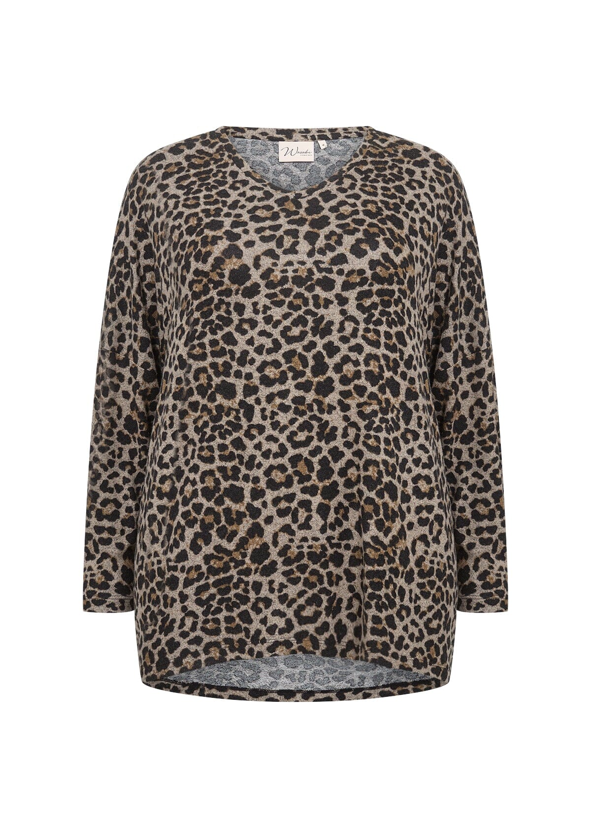 Lion Blouse | Black Blouse Wasabi Concept