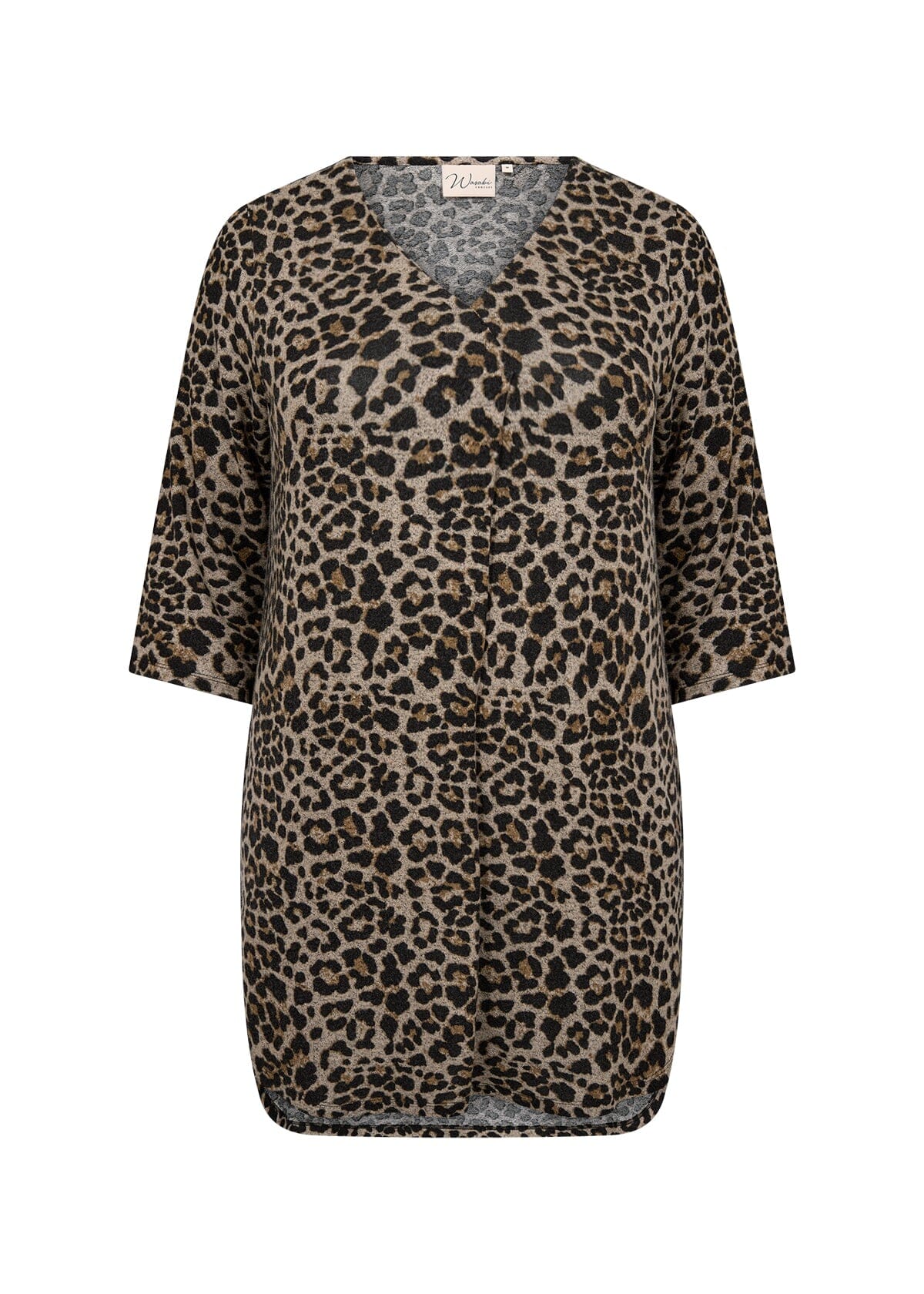 Lion Tunic | Black Blouse Wasabi Concept