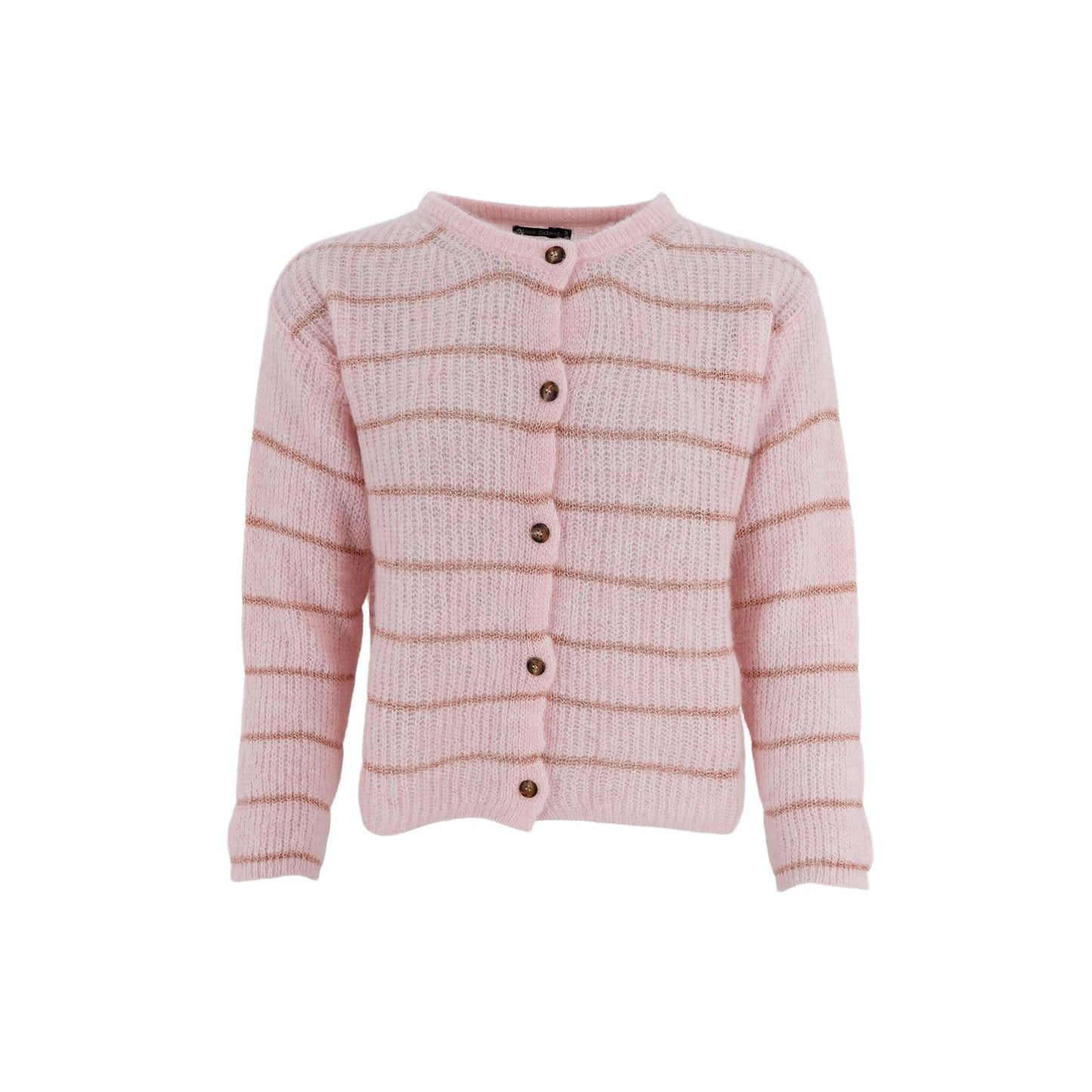 Lucy Knit Cardigan | Rose Knitwear Black Colour 