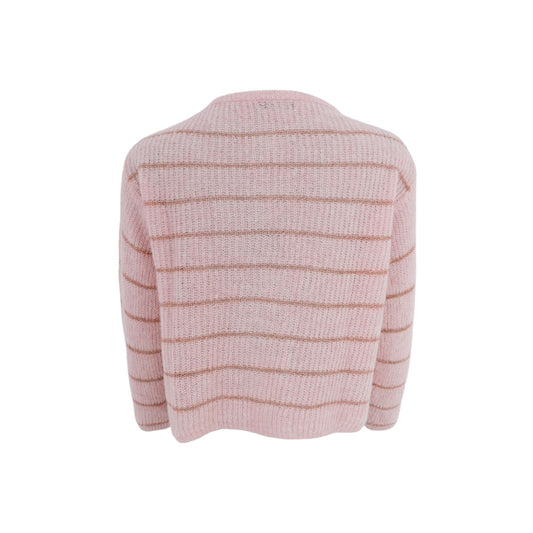 Lucy Knit Cardigan | Rose Knitwear Black Colour 