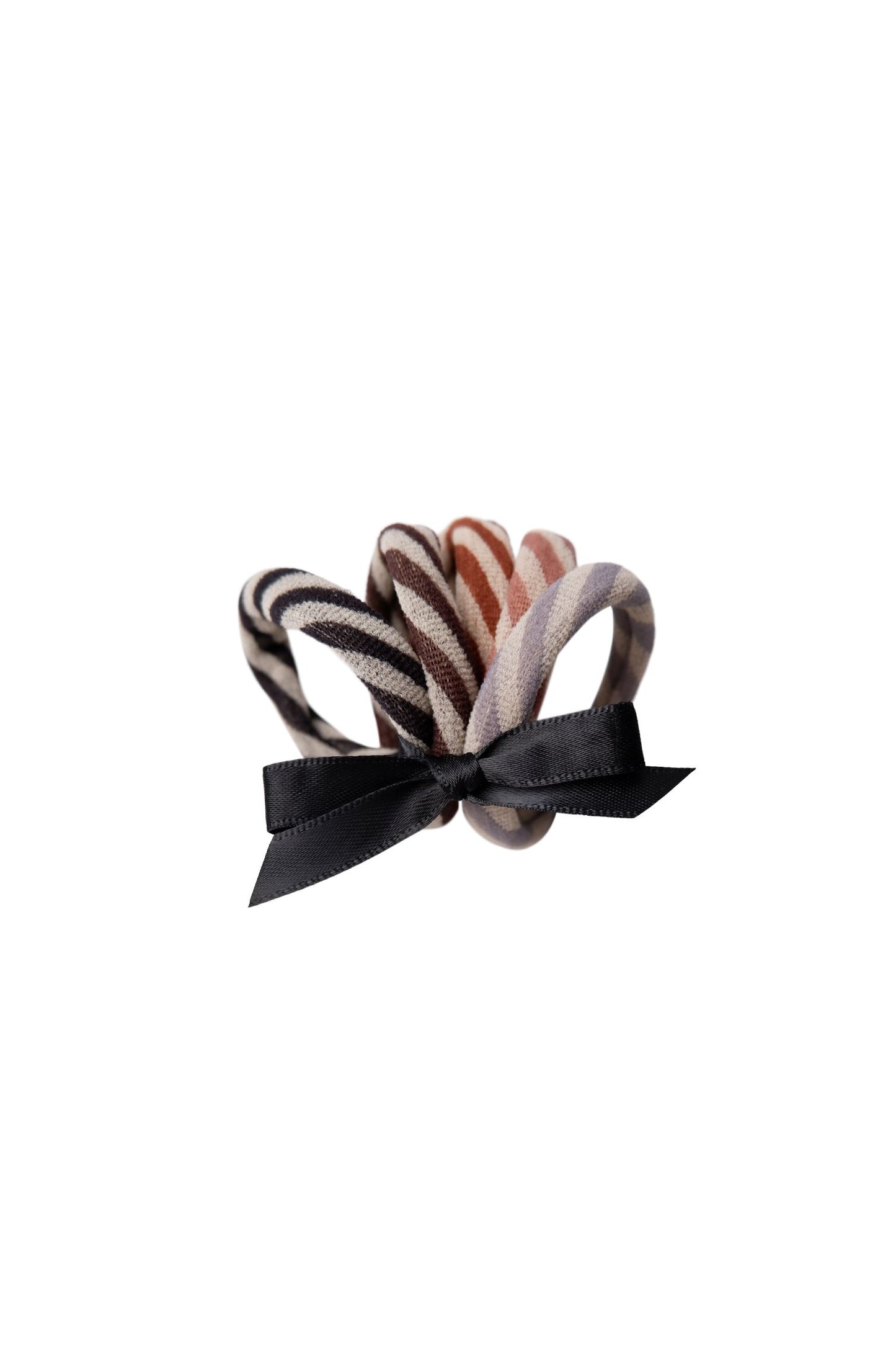 Lui Elastic Set | Multi Mix Hair Accessories Black Colour