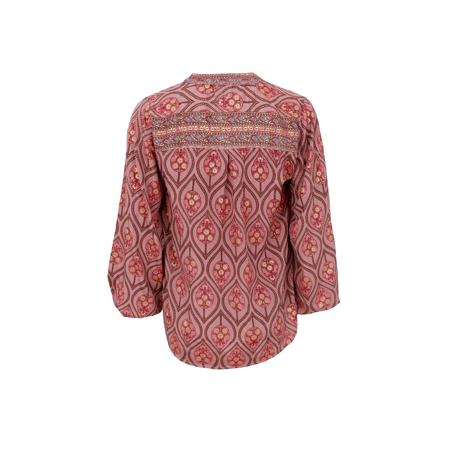 Luna Blouse | Powder Tulip Blouse Black Colour