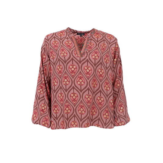 Luna Blouse | Powder Tulip Blouse Black Colour