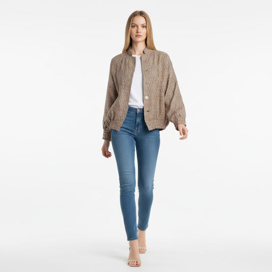 Luna Reversible Bomber Jacket | Blue Mist Coats & Jackets Black Colour