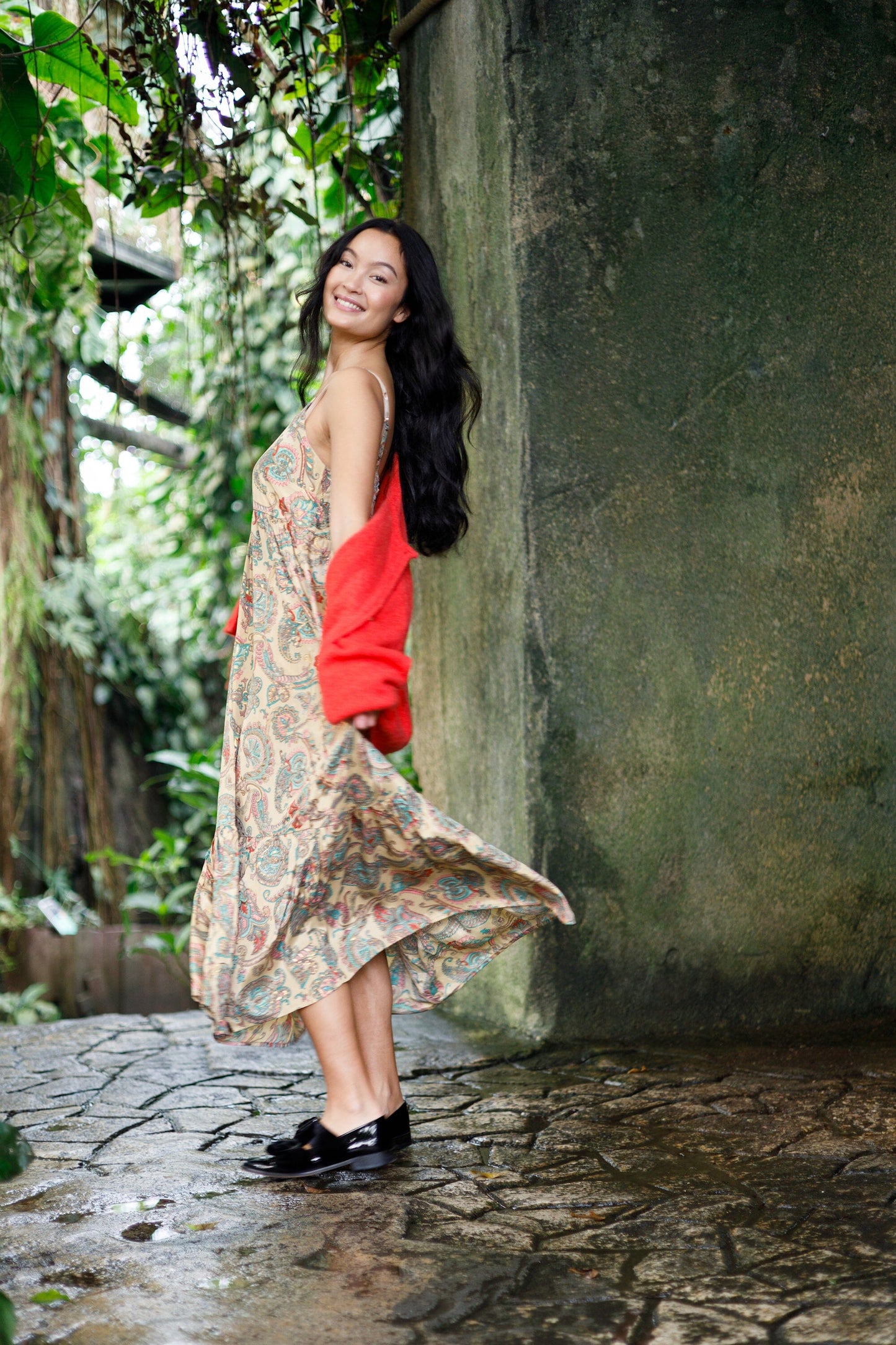 Luna Vero Boho Strap Dress | Safari Passion Dresses Black Colour