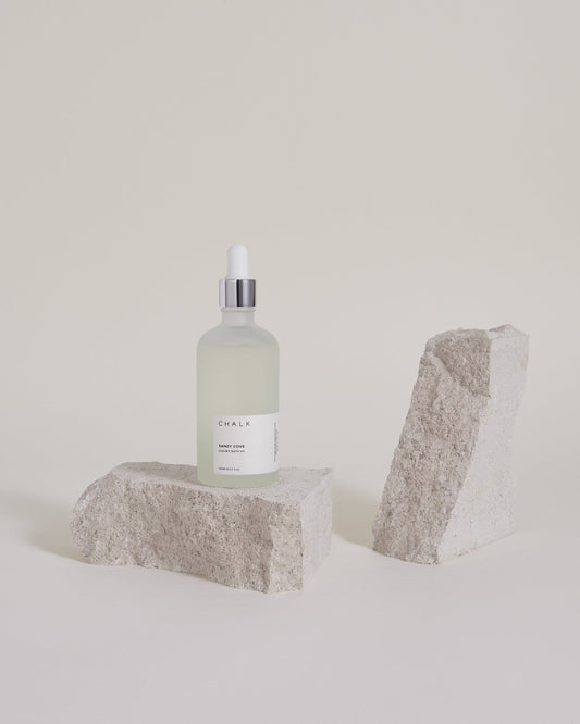 Luxury Bath Oil | Sandy Cove Bath Oil Chalk