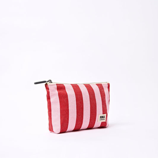 Maida Vale Pouch | Strawberry Stripe Backpacks Roka