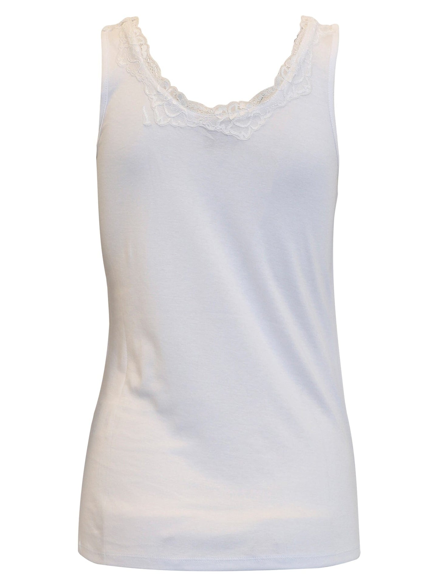 Maja Lace Top | White Top B.Copenhagen