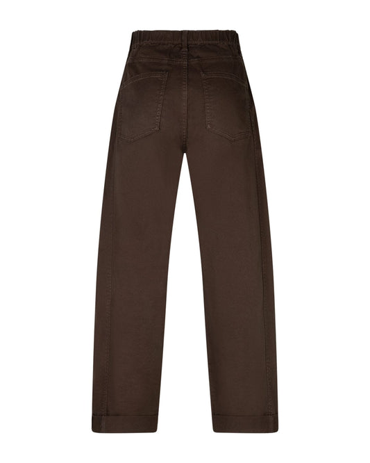 Margot Twill Trousers | Mud Pants Red Button
